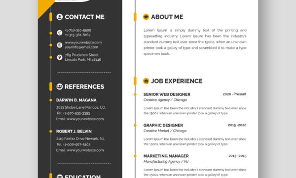 Professional CV Design